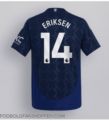 Manchester United Christian Eriksen #14 Udebanetrøje 2024-25 Kortærmet